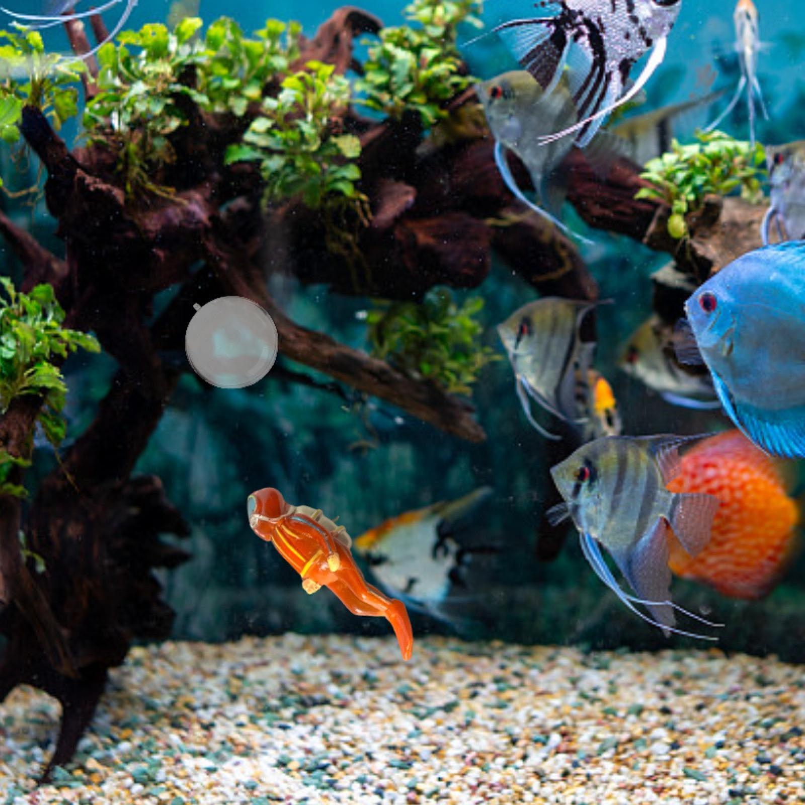 Aquarium Decor - Figur Miniatur Penyelam dari Resin untuk