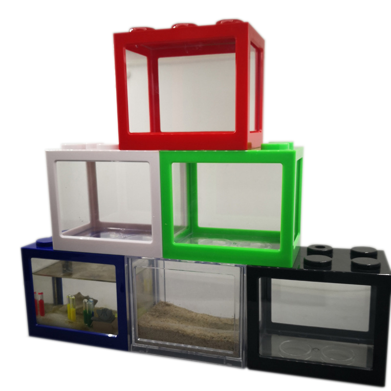 Betta Fish Tank - Akuarium Mini 7 Warna untuk Ikan