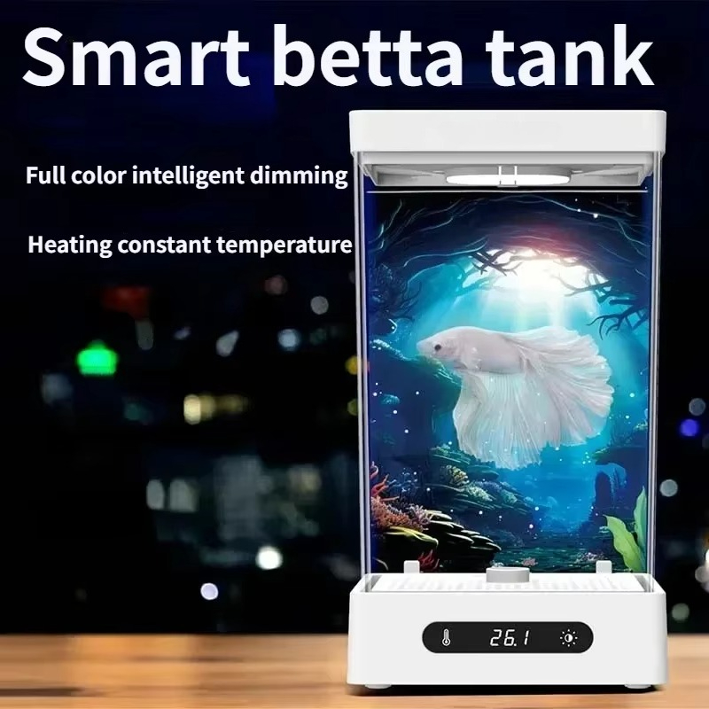 Xiaomi Aquarium Fish Tank - Akuarium Mini Meja untuk Ikan Cupang
