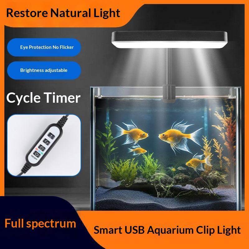 Aquarium Plants - Lampu Akuarium LED Spektrum Penuh 360