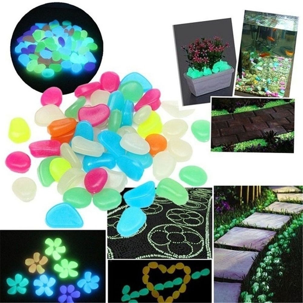10 Buah Dekorasi 4.5Cm Kerikil - Fish Tank Gravel ulasan dan harga