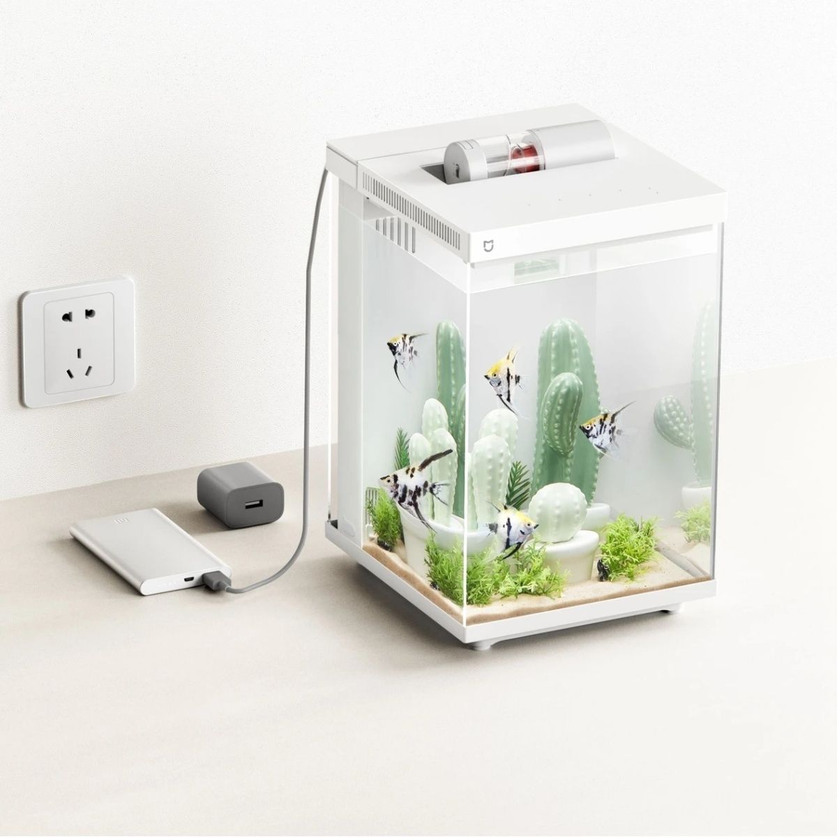 Akuarium Meja Pintar Mijia 10L - Xiaomi Aquarium Fish Tank ulasan dan harga