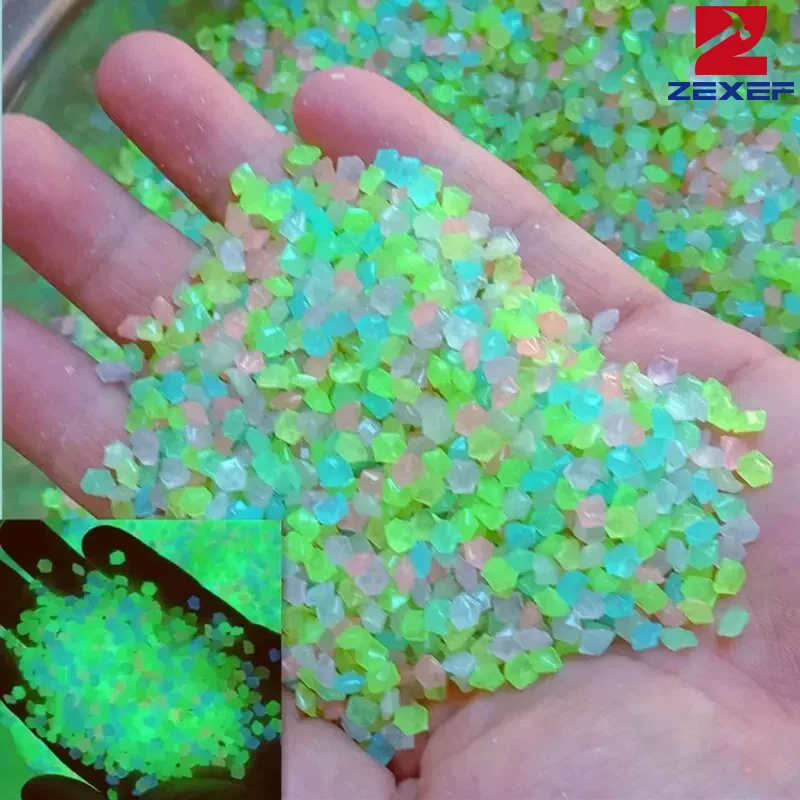 1000 buah 3-5mm pasir bercahay - Fish Tank Gravel ulasan dan harga