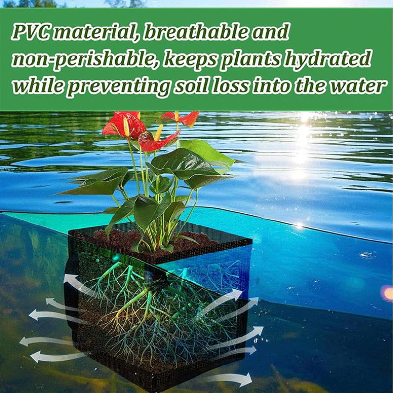 4 Buah Keranjang Tanam Kolam J - Aquarium Plants ulasan dan harga