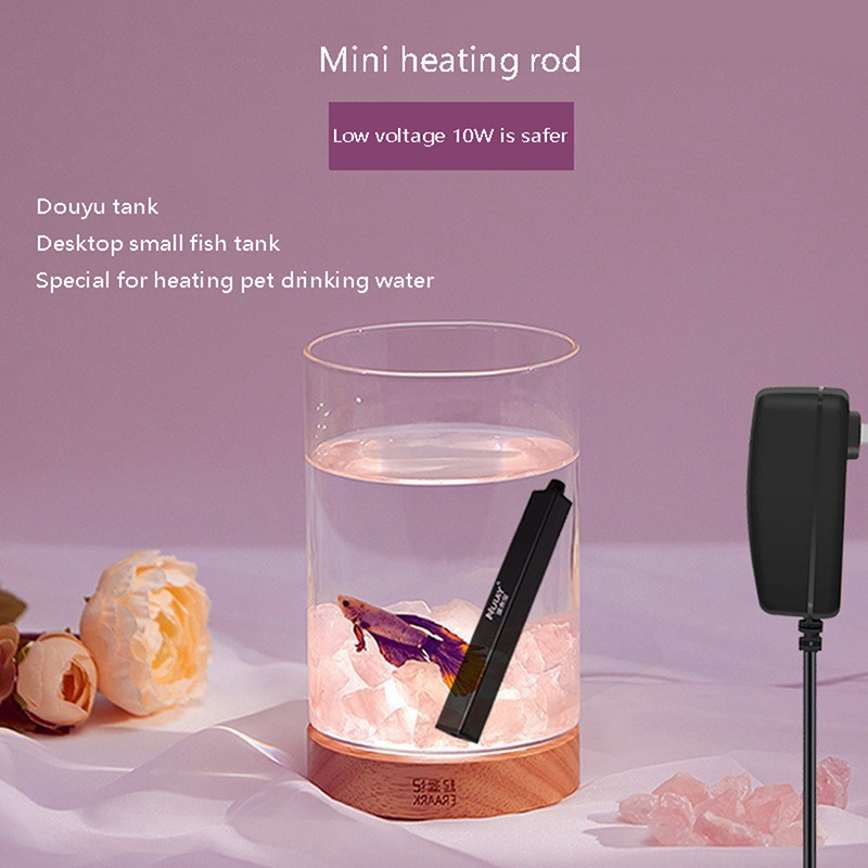 1 Buah Pemanas Akuarium Mini 5 - Fish Tank Heater ulasan dan harga