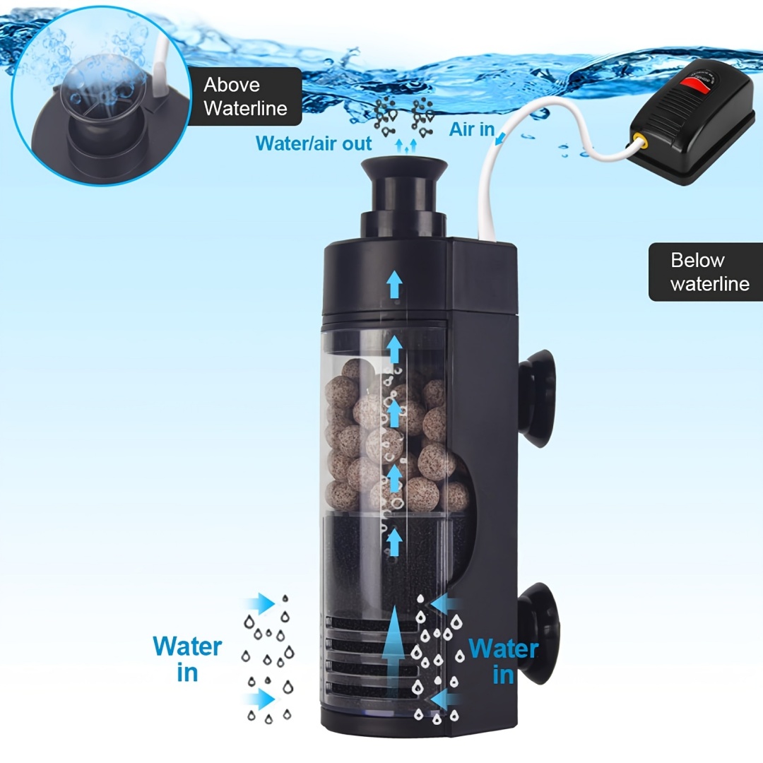 Filter Bio Spons Dinding Ringk - Aquarium Fish Betta ulasan dan harga