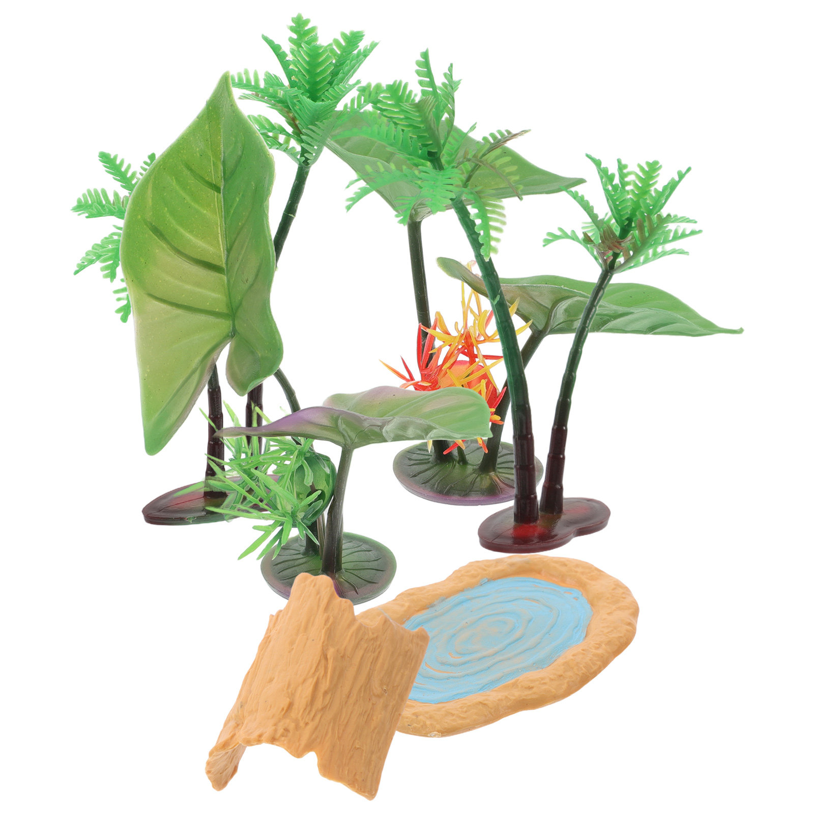 1 Set Kolam Miniatur Realistis - Aquarium Decor ulasan dan harga