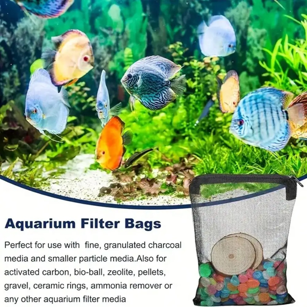 10 buah Kantong Filter Jaring  - Aquarium Fish Keeping ulasan dan harga