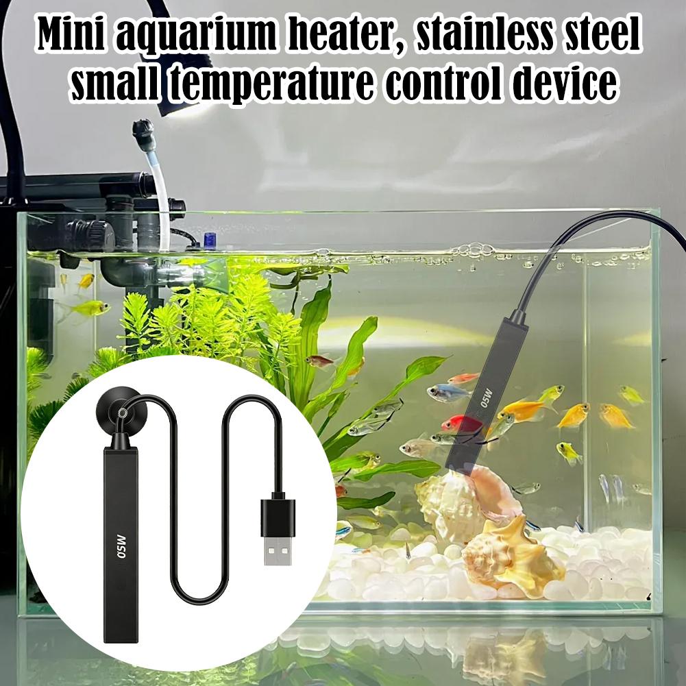    Pemanas Akuarium Mini, Dit - Fish Tank Heater ulasan dan harga