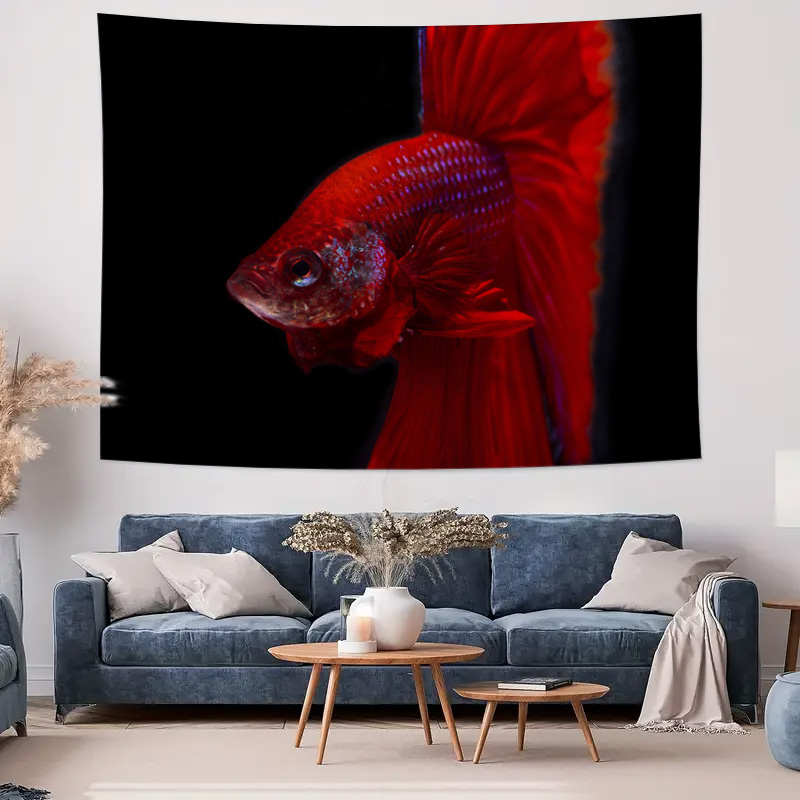 Permadani Ikan Betta Merah Cer - Fish Aquarium Home ulasan dan harga