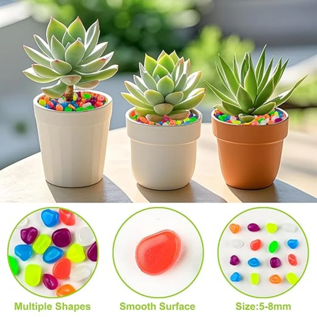 500 Buah Kerikil Taman Menyala - Fish Tank Gravel ulasan dan harga