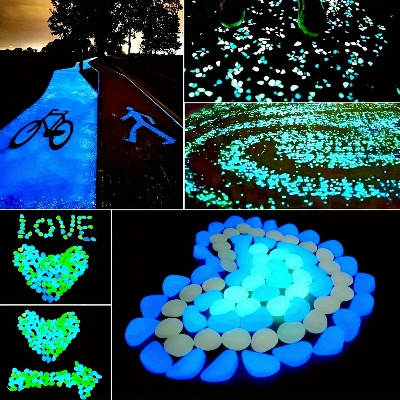 500 Buah Kerikil Taman Menyala - Fish Tank Gravel ulasan dan harga